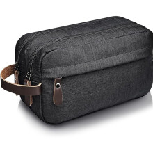 Große Kulturtasche Black
