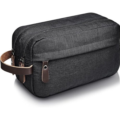 Große Kulturtasche Black