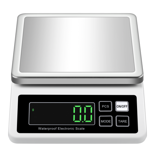 Elektronische Digitalwaage White  10kg/1g
