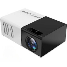 Beamer Miniprojektor 480x360P mit HDMI-USB-Schnittstelle / Fernbedienung