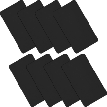 8 plasturi de reparare autoadezivi impermeabili Black