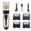 Dog trimmer with accessories Black/Gold 6