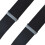 Verstellbare elastische Hosenträger Black 5