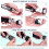 Dog trimmer with accessories Black/Gold 4