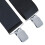 Verstellbare elastische Hosenträger Black 2