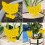 60-pack Flugfångare / Flugfälla / Klibbig insektsfälla Yellow 3