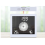Multifunctional Digital Wall Clock Bathroom White 5