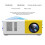 Mini proyector 480x360 P con interfaz HDMI USB / mando a distancia 5