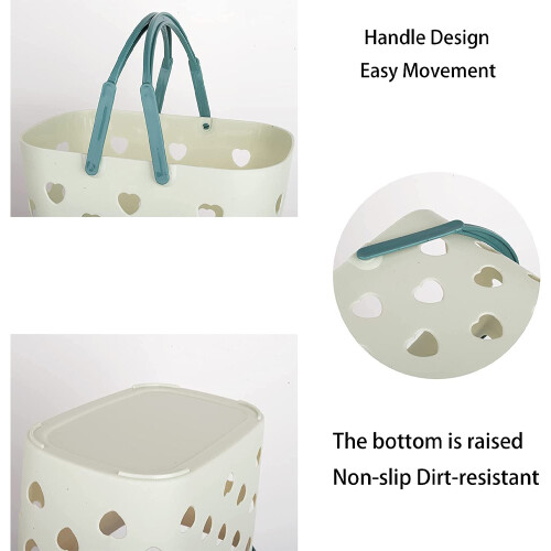 Multipurpose Storage Basket, High-Quality Pp Plastic, Space Saving With Stackable Design, Suitable For Kids, Non-Warping Material, And Easy Drainage F 2