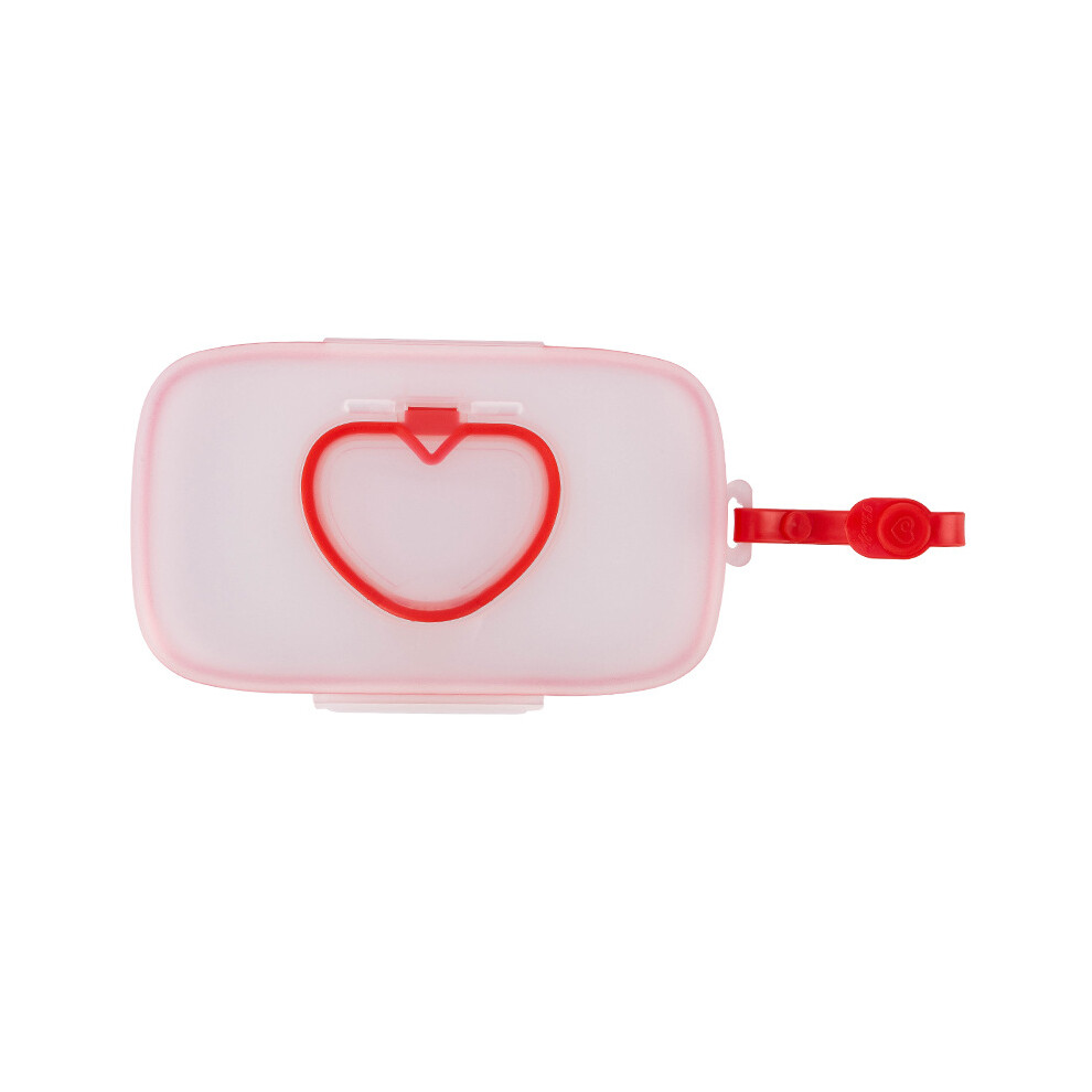 Portable Wipes Case with Reusable Wipe Holder, Moisture-Stay Seal Baby Wipes Dispenser for Quick Access, Easy to Carry for Travel
