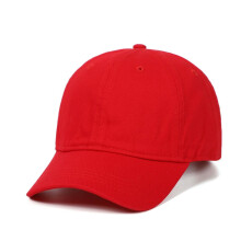 20 Colour Snapback Cap Boys Girls Baseball Cap 100% Cotton Sun Hat Adjustable Red
