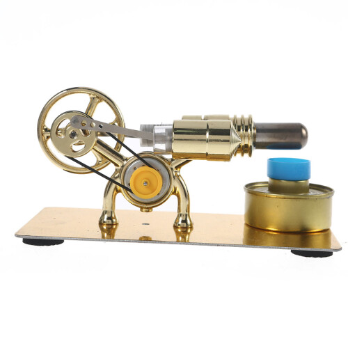 DIY-motormodel Metaal Mini-assemblagemodel Speelgoed Elektrische 2