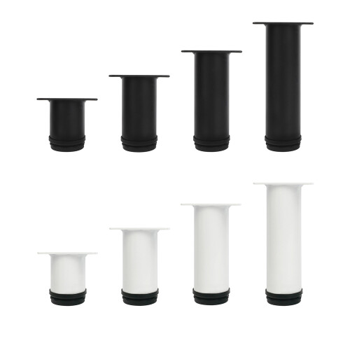 4 Pack Adjustable Furniture Legs Support Feet Hardware-H 1
