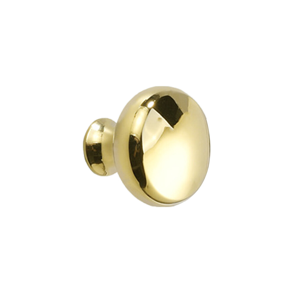 Cabinet Knob Solid Brass Round Drawer Knob Cabinet Pull -D 7732000589157