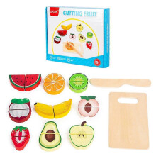 (C) Wooden Pretend Play Simulation Food Fruits Vegetables Toys For Children Kids