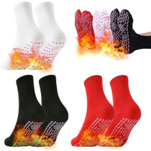 Selbstheizende Socken für Damen und Herren, Fußreflexzonenmassage, rutschfestes Design, bequeme Heizsocken für warme und komfortable Wintertage im