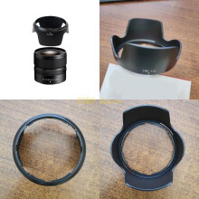 K32C HB112 Kamerablendenblende Sonnenschutz für Z 12-28mm F3.5-5.6 PZ auf Z30 ZFC Z5 Z6 Objektivschutz