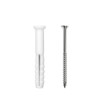 Self Tapping Drilling Wood Screws with Ribbed Wall Anchors-B