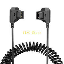 K32C D-Tap Doppelkopf-Stromkabel-Konverter für V-Mount-Kamera DTAP-Netzkabel