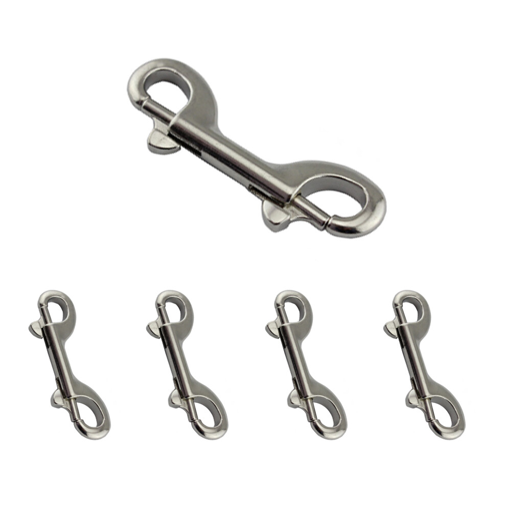 3.5"/4.5" Double Ended Bolt Snap Durable For Key Holder-115Mm 7732000596506