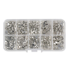 320 Pcs Tin-Plated-Copper Wire Crimp Fork End Cable Lugs Crimp