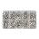 320 Pcs Tin-Plated-Copper Wire Crimp Fork End Cable Lugs Crimp 1