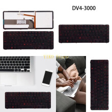 K32C US-Layout-Tastatur für HP PDV4-3000 DV4-4000 Laptop-Tastatur mit Hintergrundbeleuchtung