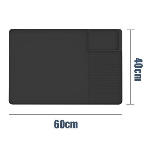 Silikonmatte für Kaffeemaschine Black 1