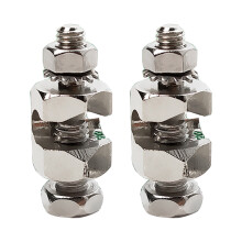 2 Pcs Universal Solar Panel Grounding lug Fasteners Clip