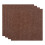 SelfAdhesive Carpet Flooring, Reusable, AntiStatic, Brown 50*50CM*26pcs 1