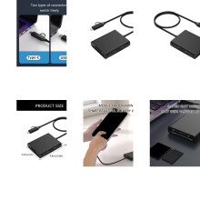 USB-Hochgeschwindigkeits-4-in-1-Kartenleser mit Multiformat-Unterstützung für MS-Speicherkartenleser effizient