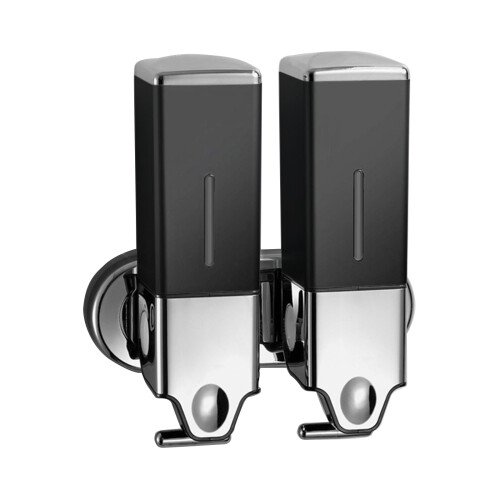 Presse à main simple/Double, conteneur de-Double bouteille noire