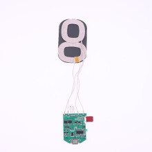 1Pcs Kabelloses Ladegerät PCBA Mehrzweck-Heimgerät für Autos Drahtloses Ladegerät 15W Dual-Coil Kabelloses Lademodul