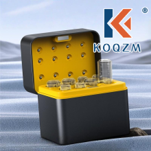 1 Set Schnellladen mit automatisch-abschaltendem Speicherorganizer universeller 8-Slots Smart AA AAA Batterieladegehäuse