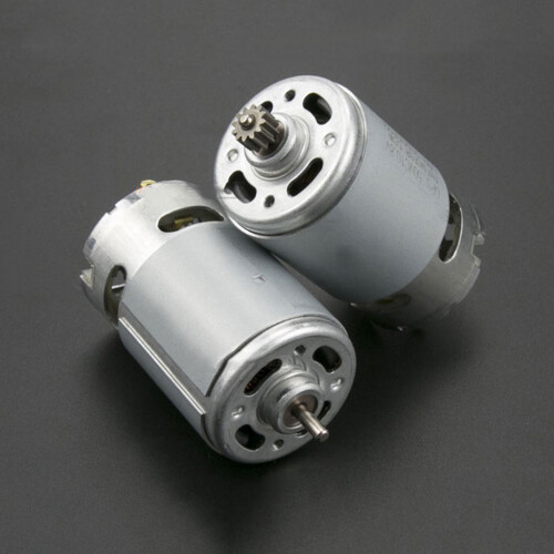 RS550 Micro Speed Reduction Reversible Gear Motor Drive-18V 1