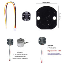 AS5048A Encoder, 14-Bit-Positionssensoren, Genauigkeit PWM-Ausgang für bürstenloses Motormessmodul, Modul