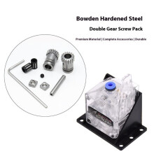 1 Set 3D-Druckerzubehör Dual Drive Gear Extruder-Kit Geklontes Btech-Upgrade für Extruder Prusa i3 3D-Drucker Gear Bowden