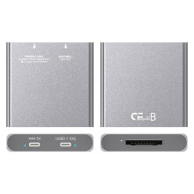 CFexpress Kartenleser USB C 10Gbps CFexpress Typ B Kartenleser mit USB 3.1 Gen2 Übertragungsgeschwindigkeit mit USB C/USB-Kabel