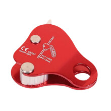Climbing Rope Adjustment Device with Anti-Fall Protection for Work, Mountaineering, and Caving, Lightweight and Durable