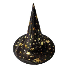 Sequins Star Witch Hat Halloween Carnival Magician Hat Headwear for Children