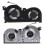 K32C Ventilátor chlazení CPU Ventilátor CPU Chlazení CPU Ventilátor pro HRANÍ 3I-15IMH 5
