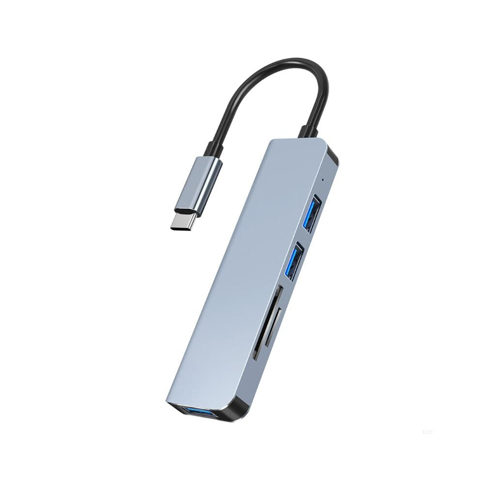 K32c Usb Hub 5 Ports Multiple Expander Rj45 Adapter Usb Splitter, Plug And For Pl 6935161428407