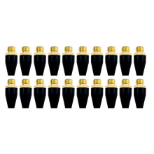 20 Stuks Zwart Rubber Air Tool Tip Luchtmondstuk Vervanging Blow