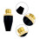 20 Pcs Black Rubber Air Tool Tip Air Nozzle Replacement Blow 5