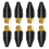 20 Pcs Black Rubber Air Tool Tip Air Nozzle Replacement Blow 2
