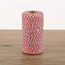 (1roll) 2mm Colored Cotton Rope Roll - Two Colors for DIY Decoration Christmas Gifts Contrasting Tag Strings Zongzi Binding