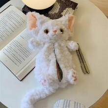 (25CM-2) 25cm German roll cat pencil case doll simulation plush toy figurine cartoon anime cute pillow cushion home decoration children's
