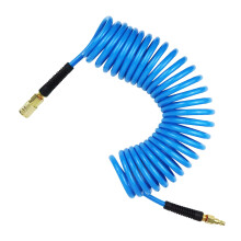 Lightweight Air Compressor Hose 1/4" Polyurethane Recoil Air