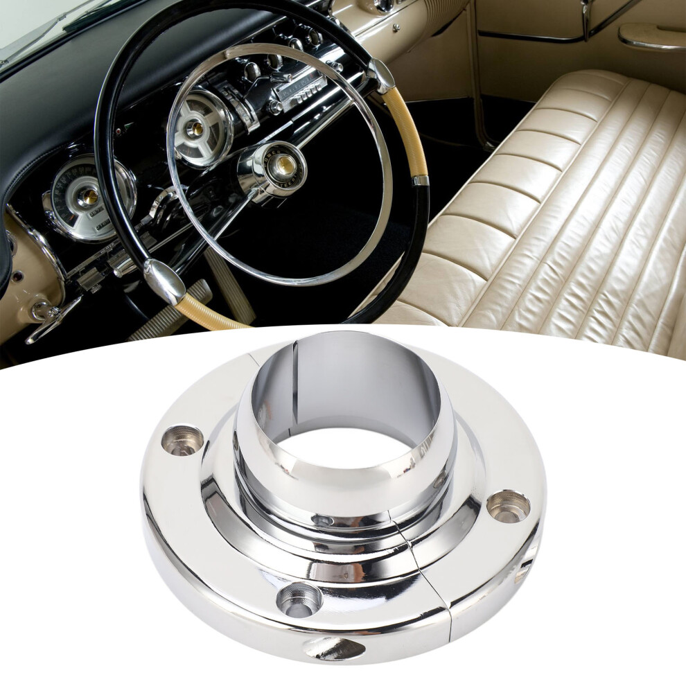 Universal 2In Steering Column Mount For Sbc Bbc 350 Engine - Polished 7891368995335