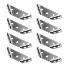 8PCS Metal Fixed Support Brackets Stainless Steel-Zhenguang